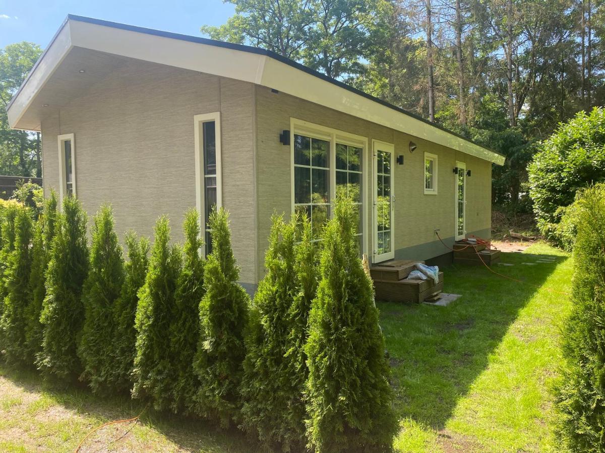 Prachtig ruim chalet op privacyvolle locatie Ermelo Exterior foto